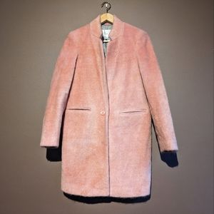 Gianni Feroud Fuzzy Pink Coat